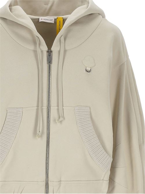 Moncler x Willow Smith Zip-Up Eyelet Cotton Hoodie Moncler Genius | 9T8G000-01899WC051